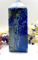 Large Lapis Lazuli Obelisk Tower (Truth and Wisdom)