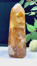 Golden Healer/Hematoid Quartz Towers (Prosperity & Well-Being)