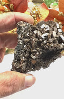 Dark Brown Vanadinite Specimen from Morocco (Motivation)