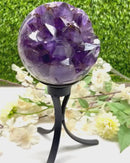 Amethyst Sphere Clusters (Spirituality)
