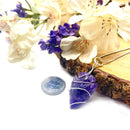 Amethyst Natural Shaped Pendants (Intuition)