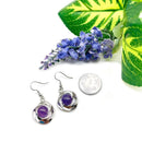 Amethyst Earrings (Spirituality & Calmness)