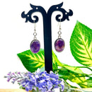 Amethyst Earrings (Spirituality & Calmness)