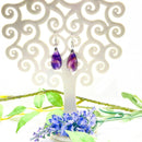 Amethyst Earrings (Spirituality & Calmness)