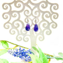Amethyst Earrings (Spirituality & Calmness)