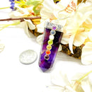 Amethyst Pencil Pendants (Meditation)