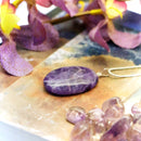Amethyst Cabochon Pendants (Spirituality)