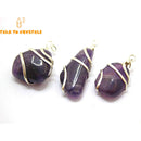 Amethyst Tumble Pendants (Spirituality)