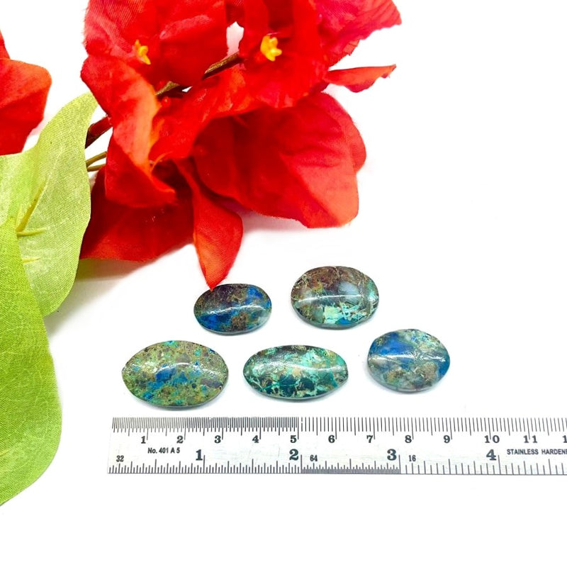 Azurite Turquoise Cabochon (Channeling & Confidence)