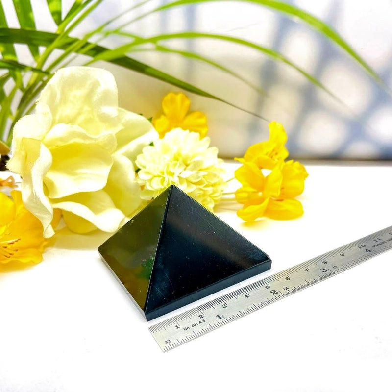 Black Obsidian Pyramid (Protection & Clearing)