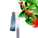 Black Tourmalinated Quartz 4-sided Obelisk Tower (Psychic Protection)