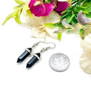 Black Tourmaline Earrings (Protection & Grounding)