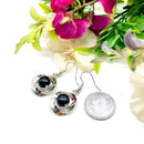 Black Tourmaline Earrings (Protection & Grounding)