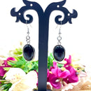 Black Tourmaline Earrings (Protection & Grounding)