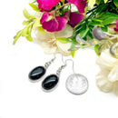Black Tourmaline Earrings (Protection & Grounding)