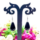 Black Tourmaline Earrings (Protection & Grounding)