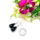 Black Tourmaline Earrings (Protection & Grounding)