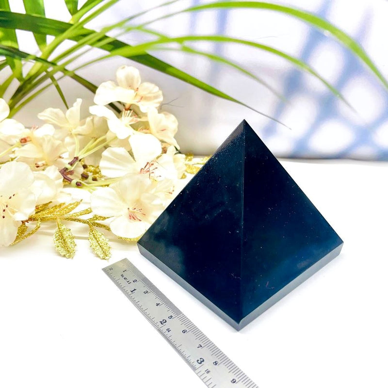 Black Tourmaline Pyramid (Protection & Grounding)