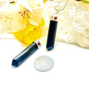 Black Tourmaline Pencil Pendants (Protection & Clearing)