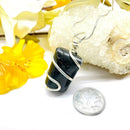 Black Tourmaline Tumble Pendants (Repel Negative energies)