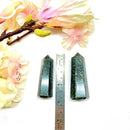 Black Tourmalinated Quartz Tower (Psychic Protection)