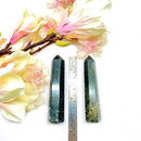 Black Tourmalinated Quartz Tower (Psychic Protection)