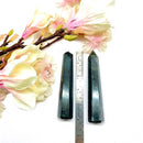 Black Tourmalinated Quartz Tower (Psychic Protection)