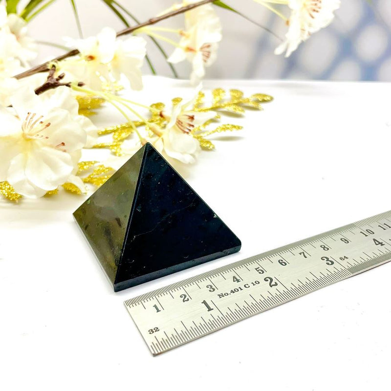 Black Tourmaline Pyramid (Protection & Grounding)