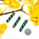 Bloodstone Pencil Pendants (Strength & Health)