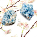 Blue Calcite Rough (Calm Communication)