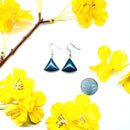 Blue Sandstone Earrings