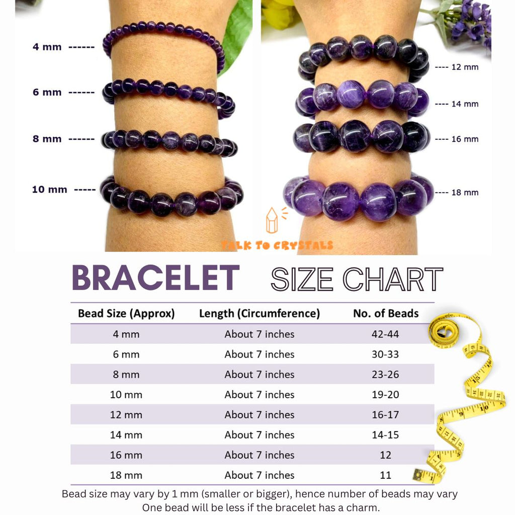 Bracelet and Wrist Size Conversion Chart | WJD Exclusives | Bracelet size  chart, Essential oil diffuser bracelet, Oil diffuser bracelet