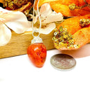 Carnelian Natural Shape Pendants (Confidence & Stamina)
