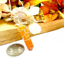 Carnelian Pencil Pendants (Passion & Vitality)
