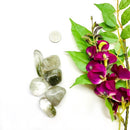 Chlorite in Quartz Tumble (Earth healing & Spiritual connection)