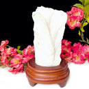 Cinnabar on Matrix Free-Form on a Stand (Removing Obstacles & Wealth)