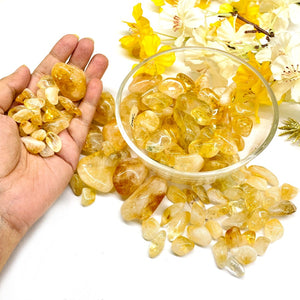 Citrine Tumble (Optimism and Abundance)