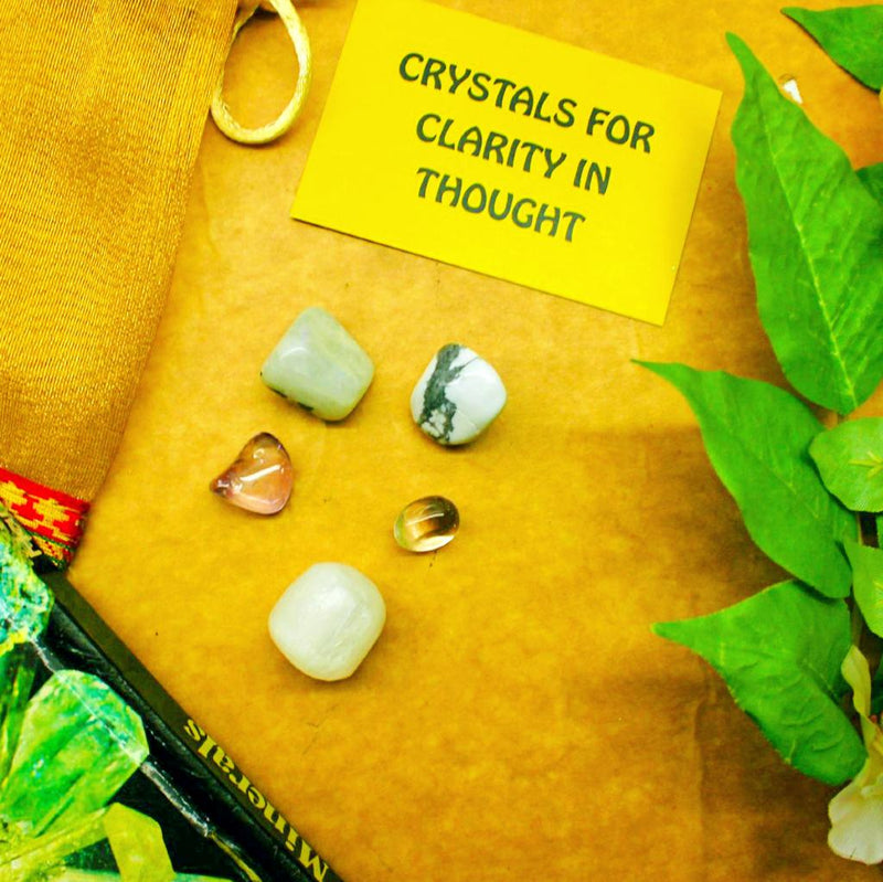 Crystals for Clarity in thought