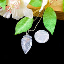 Clear Quartz Natural Shaped Pendants