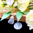 Clear Quartz Tumble Shape Pendants (Energy Amplifier)