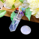 Clear Quartz Pencil Pendants (Aura Expansion)