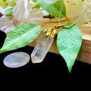 Clear Quartz Natural Shaped Pendants