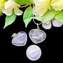 Clear Quartz Heart Pendants (Energy Amplification)