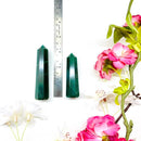 Dark Green Aventurine Tower (Luck and Love)