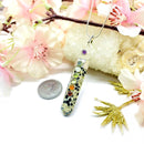 Dalmatian Jasper Pencil Pendants (Fun & Uplifting)