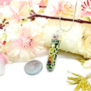 Dalmatian Jasper Pencil Pendants (Fun & Uplifting)