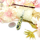 Dalmatian Jasper Pencil Pendants (Fun & Uplifting)