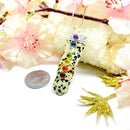 Dalmatian Jasper Pencil Pendants (Fun & Uplifting)