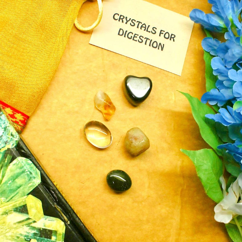 Crystals to Strengthen the Digestive System