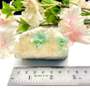 Green Disco Ball Apophyllite Cluster (Spiritual growth & Universal Love)